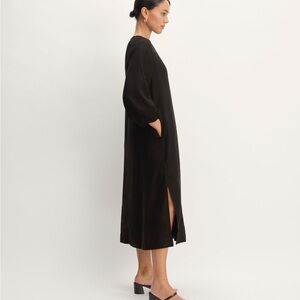 Everlane linen midi A-line dress (12)